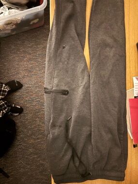 Men's Gray Fleece Jogger Sweatpants